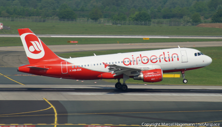 Air Berlin Airbus A319-112 (HB-IOX) | Photo 106587