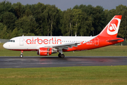 Air Berlin Airbus A319-112 (HB-IOX) at  Hamburg - Fuhlsbuettel (Helmut Schmidt), Germany