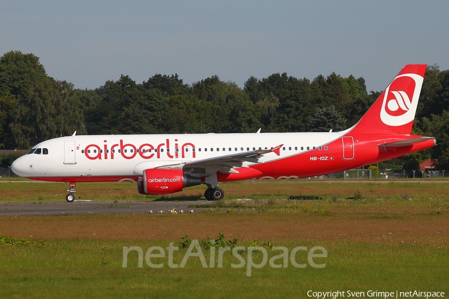 Air Berlin (Belair) Airbus A320-214 (HB-IOZ) | Photo 21852
