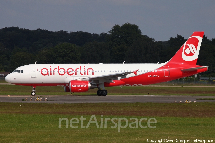 Air Berlin (Belair) Airbus A320-214 (HB-IOZ) | Photo 441683