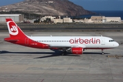 Air Berlin (Belair) Airbus A320-214 (HB-IOZ) at  Gran Canaria, Spain