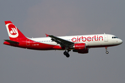 Air Berlin (Belair) Airbus A320-214 (HB-IOZ) at  Zurich - Kloten, Switzerland