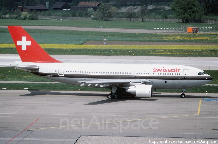 Swissair Airbus A310-221 (HB-IPA) | Photo 360373