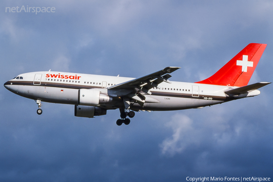Swissair Airbus A310-221 (HB-IPD) | Photo 289144