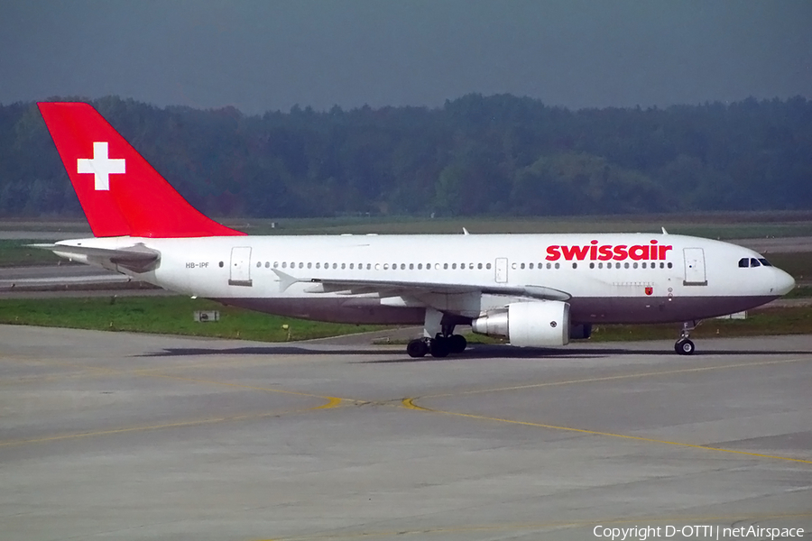 Swissair Airbus A310-322 (HB-IPF) | Photo 144693