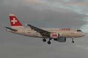 Swiss International Airlines Airbus A319-112 (HB-IPR) at  Zurich - Kloten, Switzerland