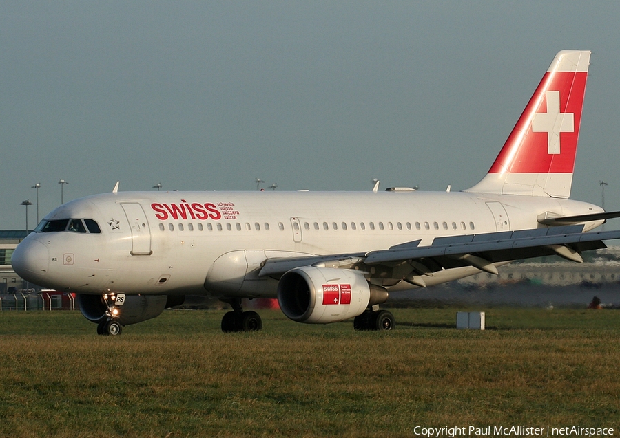 Swiss International Airlines Airbus A319-112 (HB-IPS) | Photo 5646