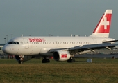 Swiss International Airlines Airbus A319-112 (HB-IPS) at  Dublin, Ireland