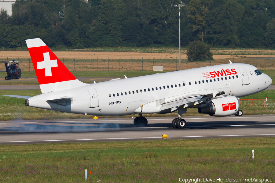 Swiss International Airlines Airbus A319-112 (HB-IPS) | Photo 40817