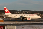 Swiss International Airlines Airbus A319-112 (HB-IPT) at  Zurich - Kloten, Switzerland