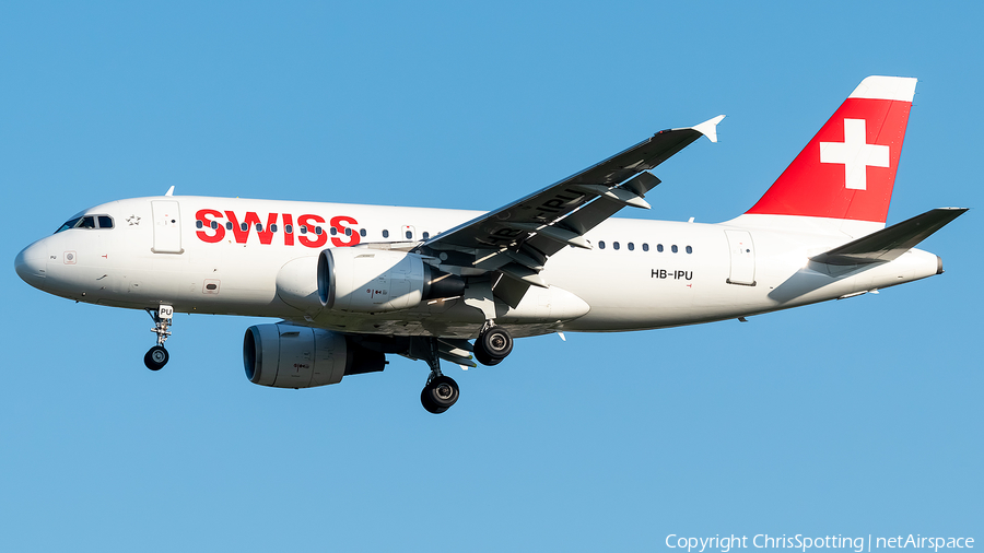 Swiss International Airlines Airbus A319-112 (HB-IPU) | Photo 259065