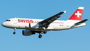 Swiss International Airlines Airbus A319-112 (HB-IPU) at  Dusseldorf - International, Germany