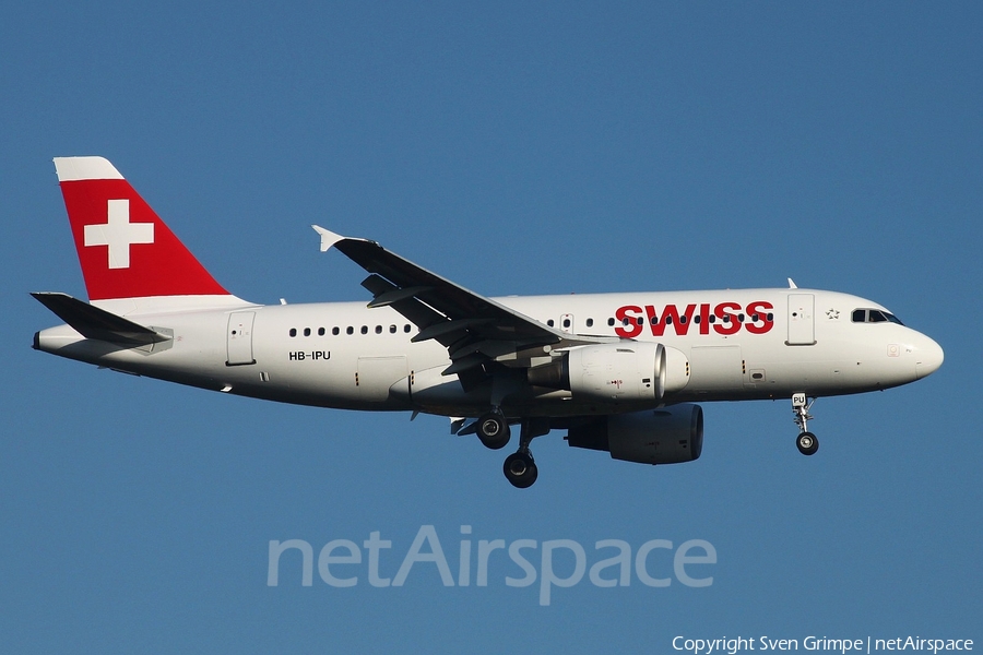 Swiss International Airlines Airbus A319-112 (HB-IPU) | Photo 76435