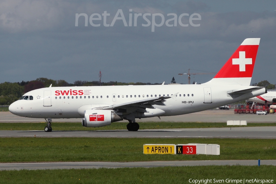 Swiss International Airlines Airbus A319-112 (HB-IPU) | Photo 445447