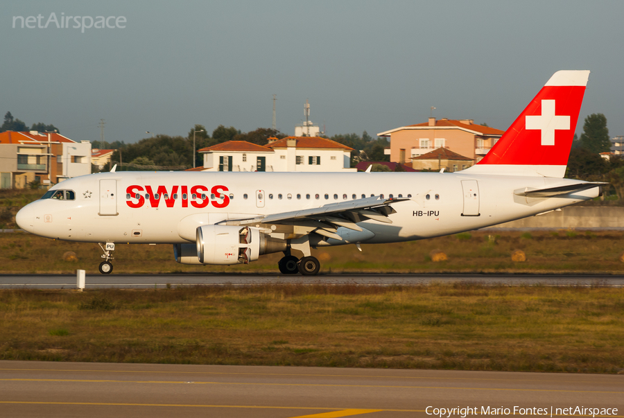 Swiss International Airlines Airbus A319-112 (HB-IPU) | Photo 123410