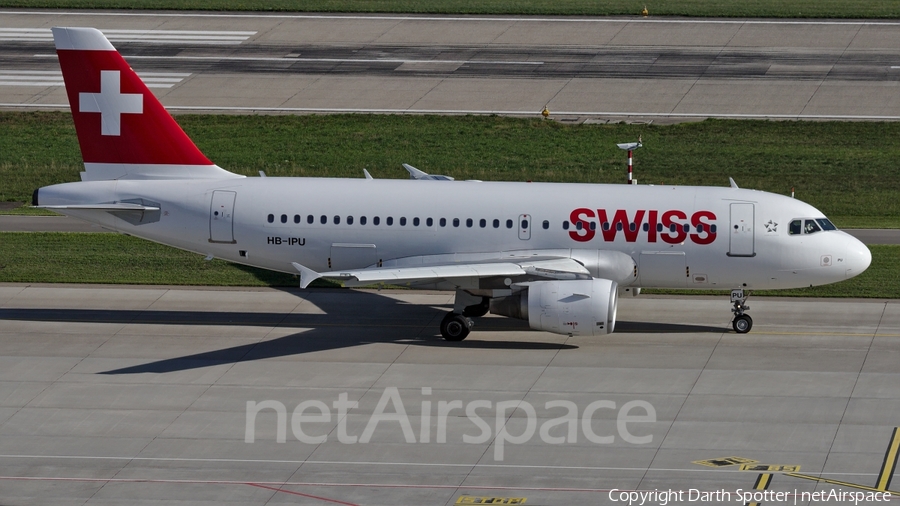 Swiss International Airlines Airbus A319-112 (HB-IPU) | Photo 231644