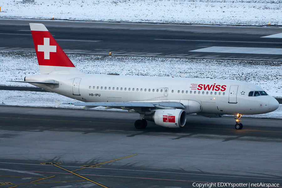 Swiss International Airlines Airbus A319-112 (HB-IPU) | Photo 279642