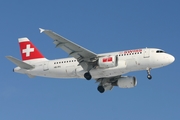 Swiss International Airlines Airbus A319-112 (HB-IPU) at  Zurich - Kloten, Switzerland