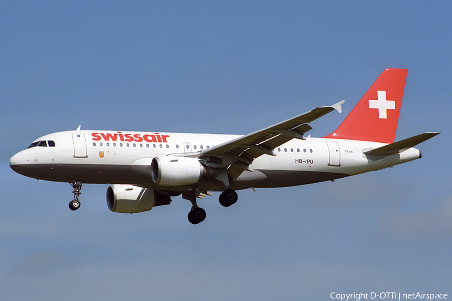 Swissair Airbus A319-112 (HB-IPU) | Photo 411517