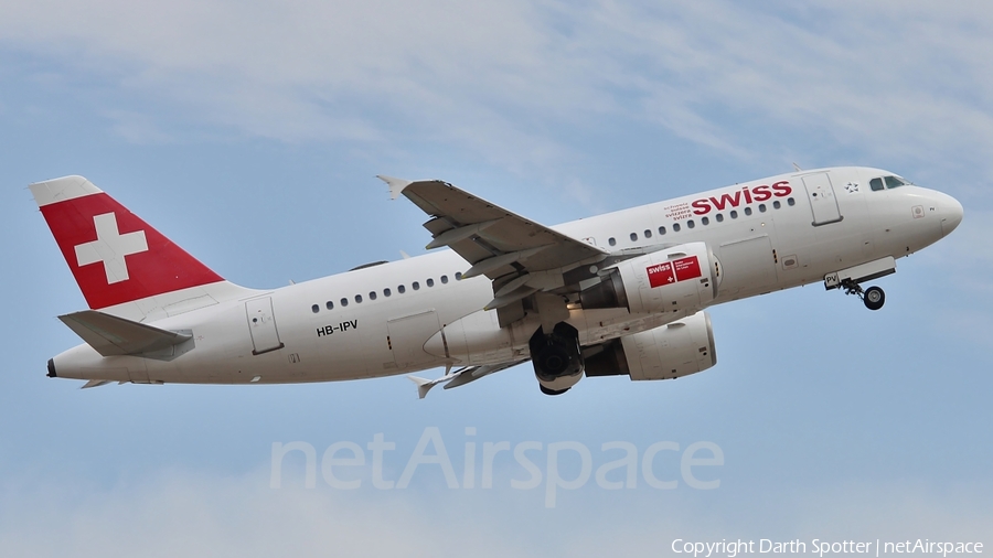 Swiss International Airlines Airbus A319-112 (HB-IPV) | Photo 212818