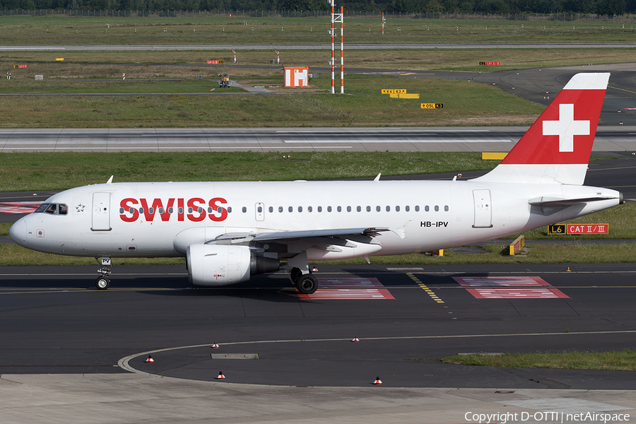 Swiss International Airlines Airbus A319-112 (HB-IPV) | Photo 604359