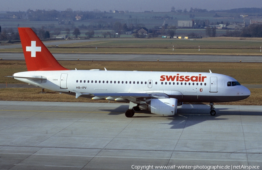Swissair Airbus A319-112 (HB-IPV) | Photo 434629