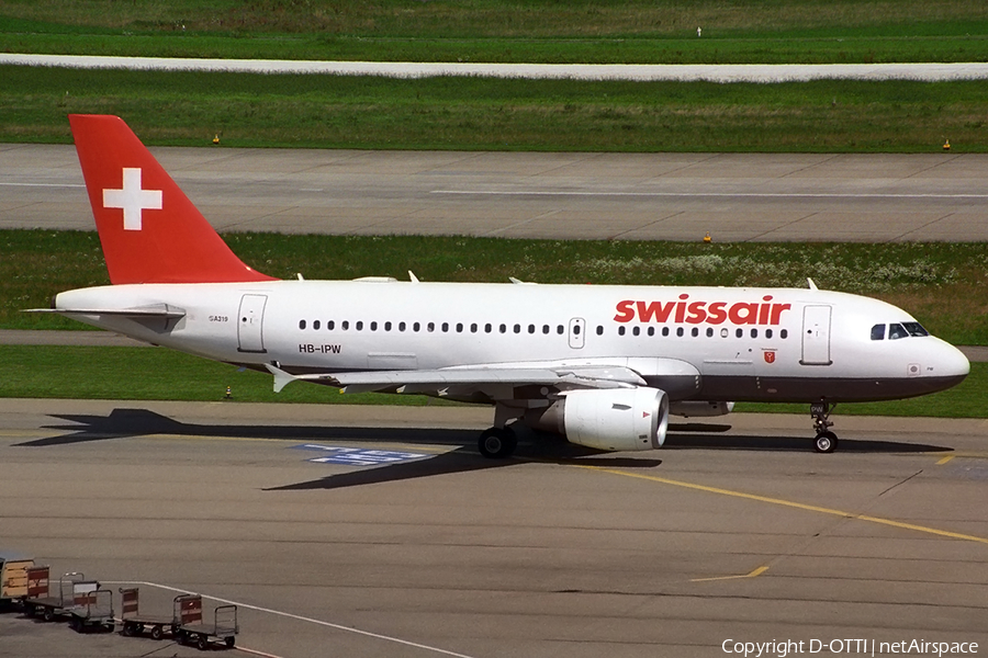 Swissair Airbus A319-112 (HB-IPW) | Photo 265201