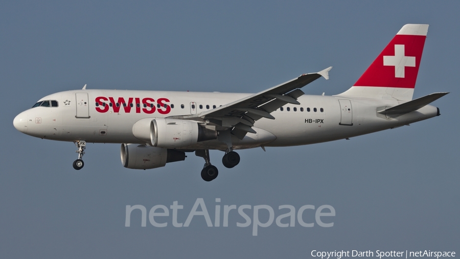 Swiss International Airlines Airbus A319-112 (HB-IPX) | Photo 227068