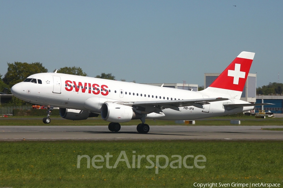 Swiss International Airlines Airbus A319-112 (HB-IPX) | Photo 247802