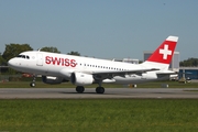 Swiss International Airlines Airbus A319-112 (HB-IPX) at  Hamburg - Fuhlsbuettel (Helmut Schmidt), Germany