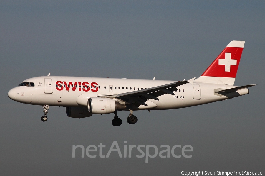 Swiss International Airlines Airbus A319-112 (HB-IPX) | Photo 294601