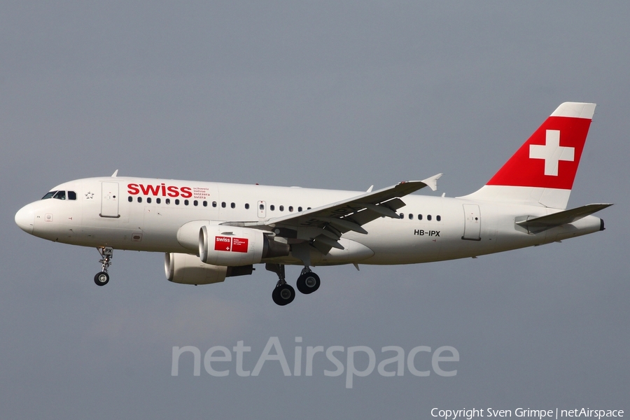 Swiss International Airlines Airbus A319-112 (HB-IPX) | Photo 442939