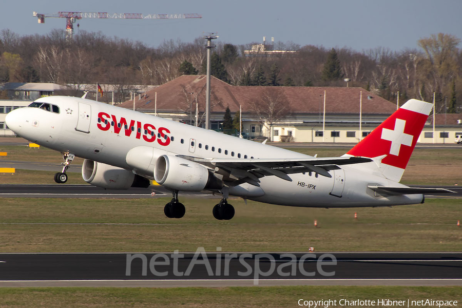 Swiss International Airlines Airbus A319-112 (HB-IPX) | Photo 317082