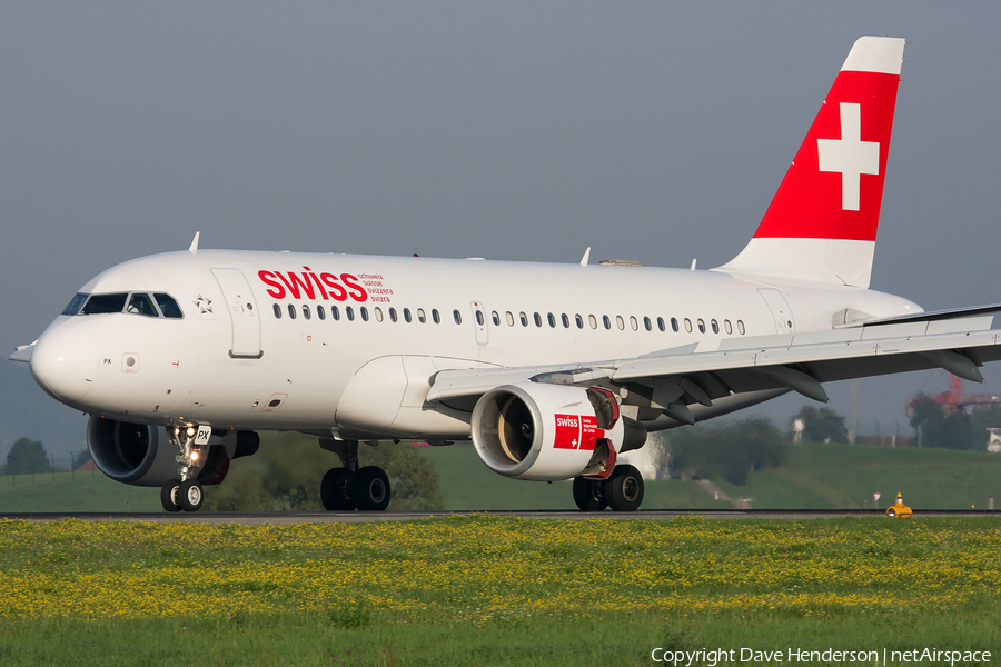 Swiss International Airlines Airbus A319-112 (HB-IPX) | Photo 210