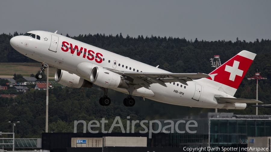 Swiss International Airlines Airbus A319-112 (HB-IPX) | Photo 231648
