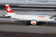 Swiss International Airlines Airbus A319-112 (HB-IPX) at  Zurich - Kloten, Switzerland