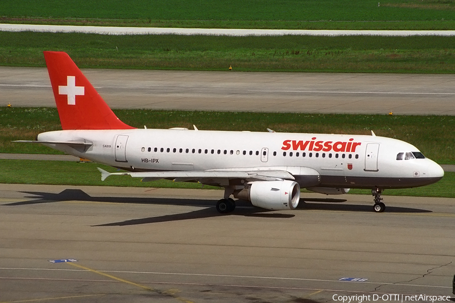 Swissair Airbus A319-112 (HB-IPX) | Photo 265198