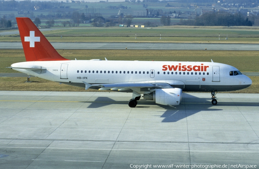 Swissair Airbus A319-112 (HB-IPX) | Photo 469392