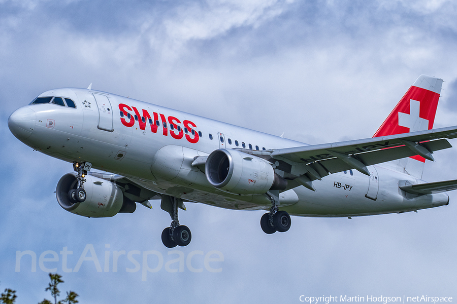 Swiss International Airlines Airbus A319-112 (HB-IPY) | Photo 247861