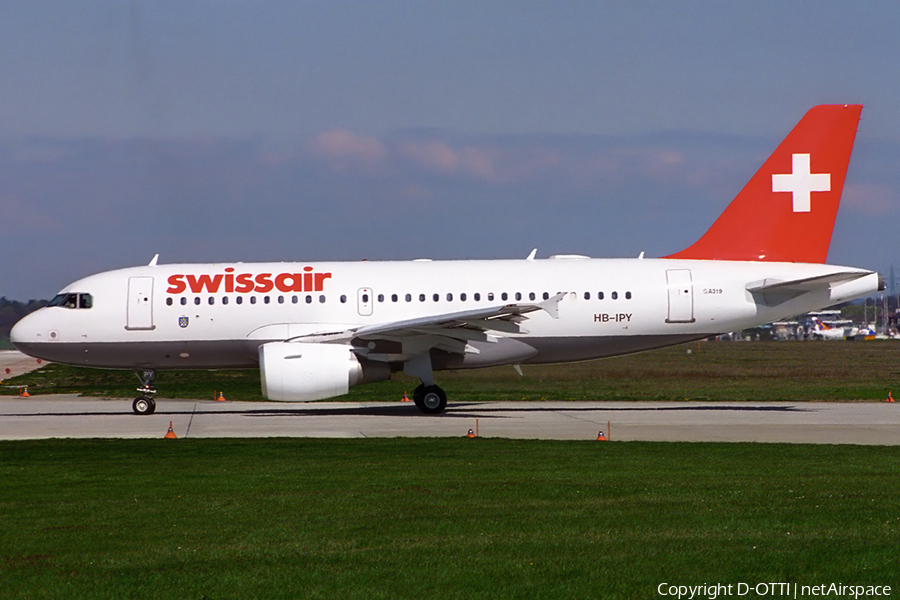 Swissair Airbus A319-112 (HB-IPY) | Photo 180658