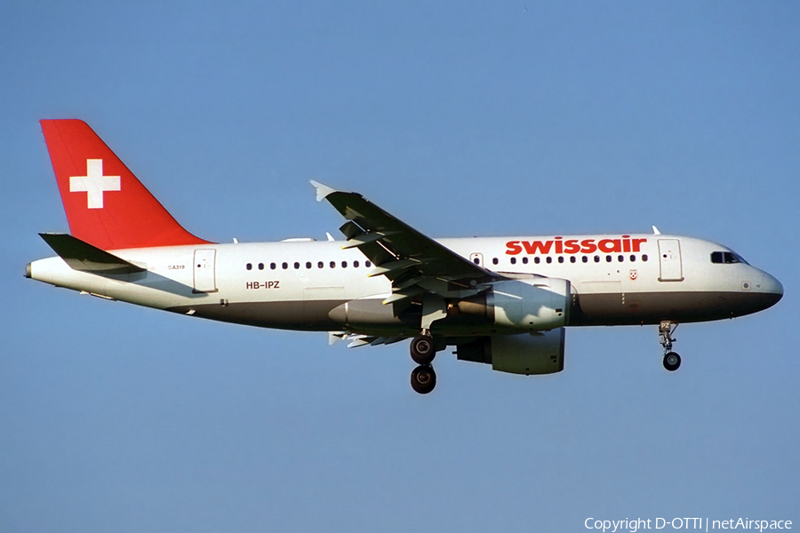 Swissair Airbus A319-112 (HB-IPZ) | Photo 265256