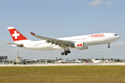 Swiss International Airlines Airbus A330-223 (HB-IQJ) at  Miami - International, United States