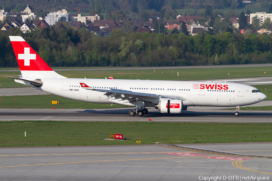 Swiss International Airlines Airbus A330-223 (HB-IQQ) | Photo 355010