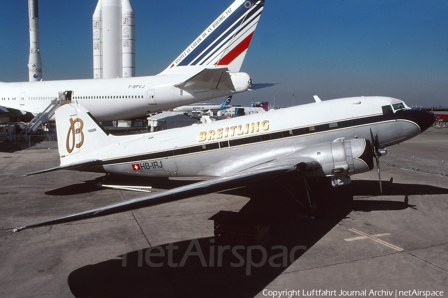 Breitling Douglas DC-3-277B (HB-IRJ) | Photo 406077