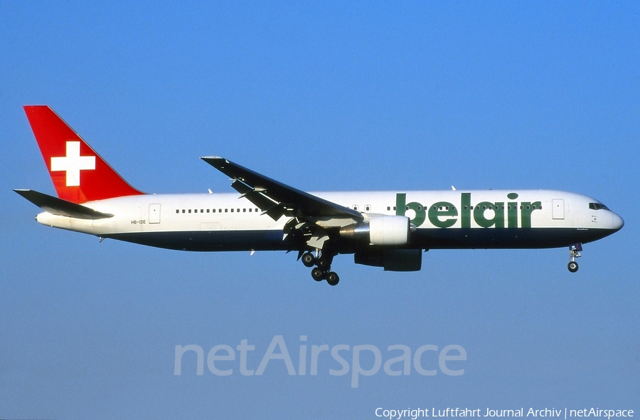 Belair Boeing 767-3Q8(ER) (HB-ISE) | Photo 405141