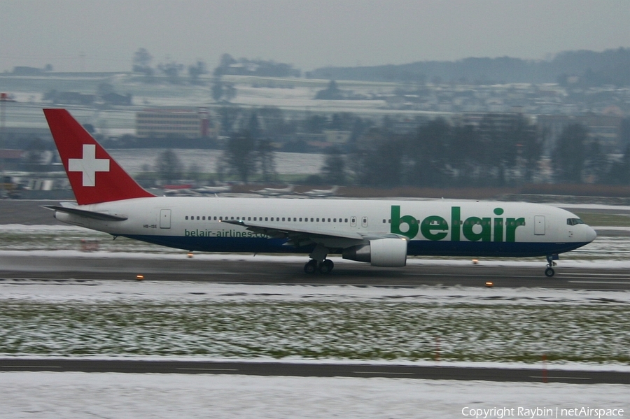 Belair Boeing 767-3Q8(ER) (HB-ISE) | Photo 557456