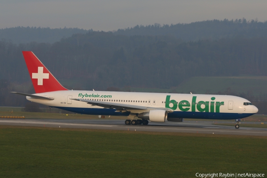Belair Boeing 767-3Q8(ER) (HB-ISE) | Photo 558603