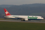 Belair Boeing 767-3Q8(ER) (HB-ISE) at  Zurich - Kloten, Switzerland