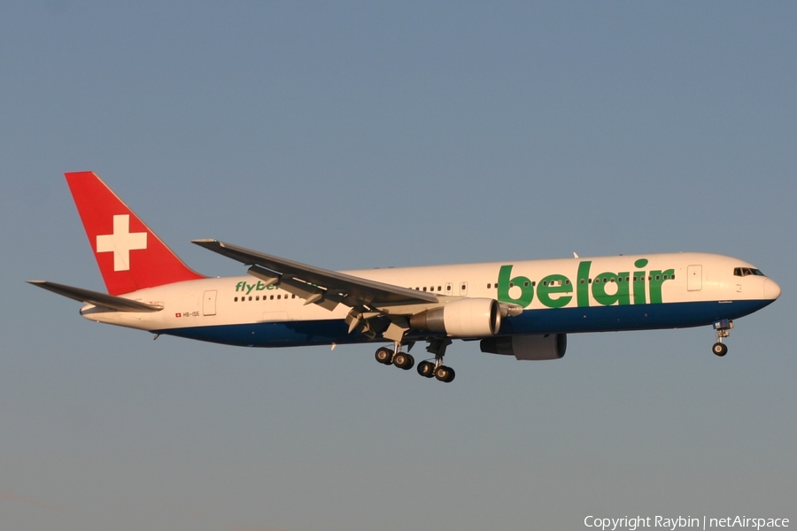 Belair Boeing 767-3Q8(ER) (HB-ISE) | Photo 563427