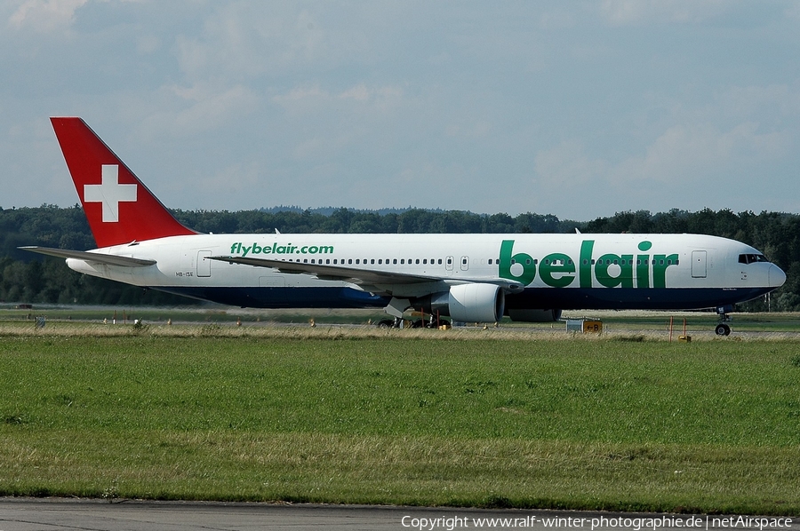 Belair Boeing 767-3Q8(ER) (HB-ISE) | Photo 606535